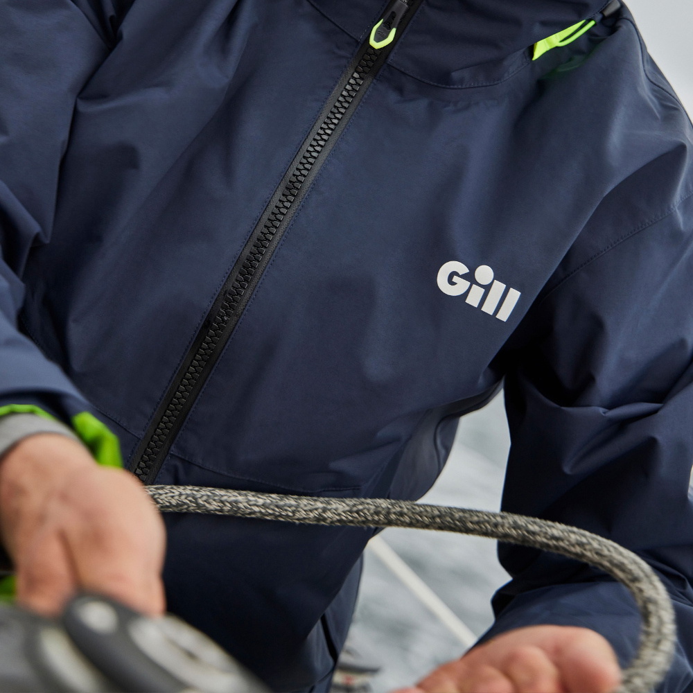 2026 Gill Mens OS3 Coastal Sailing Jacket OS33J - Dark Navy